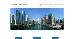 Desktop Screenshot of healthcarejobschicago.com